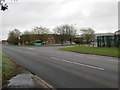 Entrance to industrial site