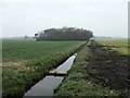 Pipeline crossing a drain, Croston Moss