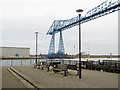 NZ4921 : Transporter bridge viewing area, Middlesbrough by Malc McDonald