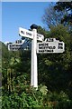 Old Direction Sign - Signpost by the A28, Hastings Road, Northiam