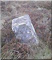 NY8121 : Old Boundary Marker on Mickle Fell, Stainmore parish by Milestone Society