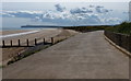 The end of Redcar Promenade at the Stray