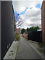 Short alleyway between Emery Street and Jesson Road, Walsall
