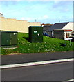 Two dark green cabinets, Croft Avenue, Hakin, Milford Haven