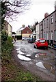 Puddles on Brook Street Cwmbran