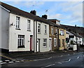 Houses on the north side of Commercial Road Machen