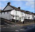 White houses, Commercial Road, Machen