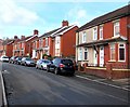 Brick semis, The Crescent, Machen