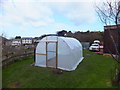 The poly tunnel is completed