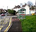 Machen Primary School bus stop and shelter