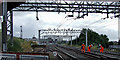 Railway line in Stoke-on-Trent