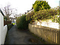 Path from Newlaithes Gardens to Victoria Gardens