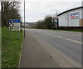 Direction sign, Fishguard Road, Haverfordwest