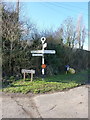 Condover - direction sign