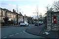 York Road at the junction of Clarence Road