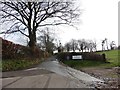 Road to Henley Manor Farm