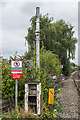 Old lamppost, Ludlow Station