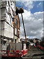 Demolition work on Mount Street