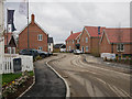 New houses on former meadow