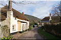 Thatched cottage in Bossington