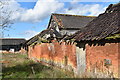 Disused barns at White House Farm, Chelmondiston