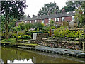 Terraced housing in Cheddleton, Staffordshire