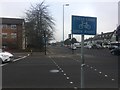 Road junction in Lampton