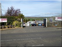 NZ0762 : Entrance to Tyne Valley Garden Centre and Nurseries by Oliver Dixon