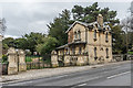 Lodge and gates to Hillfield