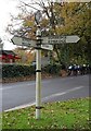 Old Direction Sign - Signpost by Romsey Road, Kent