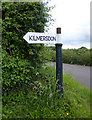 Old Direction Sign - Signpost near the B3139, Kilmersdon parish