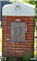 Bridge Marker on Lexden Bridge, Spring Lane, Lexden