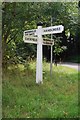 Old Direction Sign - Signpost by Slaugham Road, Staplefield