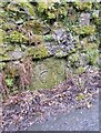 Old Bridge Marker south of Ponsworthy Bridge, Widecombe in the Moor