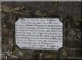 Old Bridge Marker on Princes Bridge, Mill Street, Dorchester