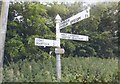 Old Direction Sign - Signpost by Hawthorn Hill, East Lambrook