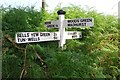 Old Direction Sign - Signpost by Monks Lane, Wadhurst