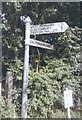 ST5536 : Old Direction Sign - Signpost at Plot Street by J Dowding