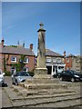 NU1033 : Old Central Cross by Market Place, Belford by Milestone Society