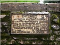 Old Bridge Marker, Park Bridge, Honiton Road, Stockland