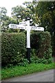 Old Direction Sign - Signpost by Stone Quarry Road