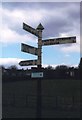 Direction Sign - Signpost in Compton Dando