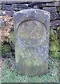 Canal Milemarker by the Huddersfield Narrow Canal, Holly Grove