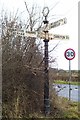 Old Direction Sign - Signpost by Gildingwells crossroads