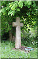 Old Wayside Cross by Sampford Courtenay