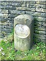 Old milemarker by the Huddersfield Narrow Canal, Huddersfield