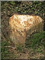 Old Milestone near the A486, Post-bach, Llandysiliogogo parish