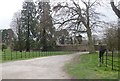 South-western corner of the walled garden at Derrymore House, Bessbrook