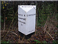 Old Milepost by the A5, Weeford