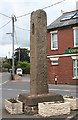 SS7702 : Old Wayside Cross on the A377 in Copplestone by Alan Rosevear